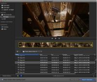 AVCHD files in FCPX import window.