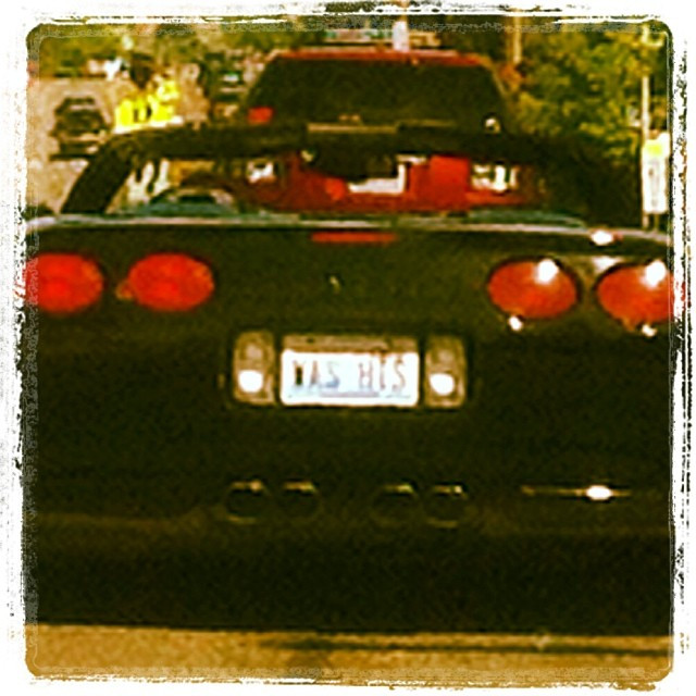 Being more aware helped me notice this license plate (driven by a woman).